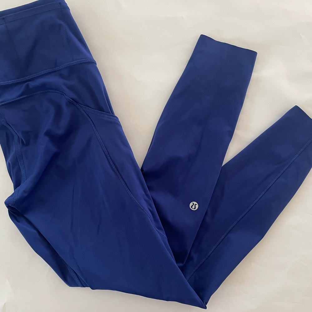 lululemon athletica Blue Leggings